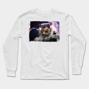 astrodog bulldog Long Sleeve T-Shirt